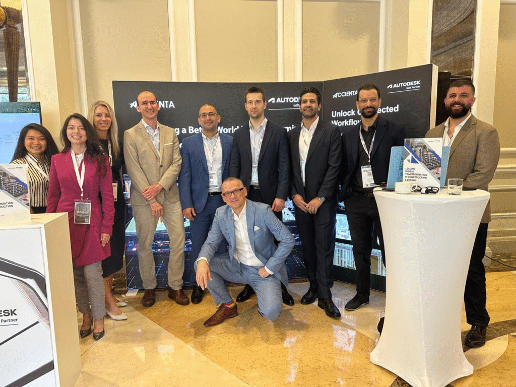 Accienta at the Digital Construction Summit September 2024: From Aspiration to Exhibitor and Panel Moderator In September 2024, Accienta participated in the Digital Construction Summit — one of the most relevant regional gatherings for technology adoption across the GCC construction and infrastructure sectors. For Accienta, the participation was a deliberate dual role: exhibitor on the show floor, and panel moderator for one of the most engaging sessions of the summit. What made the event meaningful for the firm was the contrast with where we started. In Accienta's earliest years, an event of this scale was an aspiration mentioned half-jokingly in team conversations — "one day we'll participate in something like that". By September 2024, that day had quietly arrived, and the firm walked onto the summit floor not as new entrants, but as one of the contributing voices shaping the conversation. Accienta at the Digital Construction Summit · September 2024 · Exhibitor and Panel Moderator From Aspiration to Participation: A Quiet Inflection Point Most milestones in a firm's growth are noticed only in retrospect. When Accienta was founded in Dubai in 2017, regional industry summits were where established consultancies and global vendors gathered. Smaller firms attended as visitors, learned what they could, and went back to their projects. The internal joke at Accienta in those early years was simple: "One day we'll participate in events like this — properly, on the inside, not just walking the floor." No timeline was attached to it. It was the kind of long-horizon aspiration that gets mentioned at the end of strategy meetings. By September 2024, the joke had become reality. Not through a single decision, but through the same compounding logic that defines how Accienta has grown: every project delivered, every partnership maintained, every team capability developed pushed the firm one step closer to events at this tier. By the time the Digital Construction Summit invitation came through, Accienta was ready — both as an exhibitor presenting our delivery work, and as a moderator capable of leading a senior-level panel discussion. Two Roles, One Position: Exhibitor and Moderator Accienta participated in two distinct capacities at the summit, and each one contributed to the firm's positioning in a different way. 1. As an Exhibitor The Accienta exhibition presence focused on what the firm actually does day to day: implementing, customising and supporting digital construction platforms across GCC projects. The booth conversations were not about theoretical transformation — they were about real configurations, real authority requirements, real project timelines across UAE, Saudi Arabia and the wider region. What made the exhibitor role valuable for Accienta was the quality of conversation it attracted. Senior representatives from main contractors, consultancies, government authorities and asset owners arrived with specific questions — not survey-style queries, but live project challenges. Those conversations turned into scoping discussions, follow-up meetings, and in several cases, formal engagement requests within weeks of the summit closing. 2. As a Panel Moderator The moderator role was the more deliberate signal of where Accienta now sits in the regional ecosystem. Moderating a senior panel at a summit of this calibre requires more than industry presence — it requires recognised neutrality, technical depth, and the credibility to direct a conversation among peers who are themselves senior. The panel covered topics central to how digital construction is actually being delivered in the GCC today: platform adoption, common data environment configuration, authority compliance, ISO 19650 maturity, and the operational realities of running digital programmes at scale. Accienta's role was to keep the conversation honest, focused on practical outcomes, and useful to the audience — not to promote the firm. By the close of the session, multiple audience members and fellow panellists had identified Accienta as a firm worth a follow-up conversation. That outcome — credibility earned through hosting a useful conversation, not through pitching — is exactly what the moderator role is designed to produce when done well. Why This Participation Mattered for Accienta The September 2024 summit moved several things forward for the firm: Visibility at the right tier. The audience at this summit included the senior decision-makers and programme sponsors Accienta works with — not entry-level attendees. Brand recognition built at this level compounds faster than recognition built at general industry events. Network depth, not just network breadth. The combination of exhibitor presence and moderator role produced fewer but deeper relationships. Several of the conversations started at the summit have since become active engagement pipelines. Peer-level positioning. Being asked to moderate a panel places a firm alongside the speakers it introduces. That positional shift — from audience to platform — is harder to engineer than it looks, and it is now established for Accienta within this segment. Reinforcement of delivery-first identity. Every interaction at the summit reinforced that Accienta is a delivery firm with regional depth, not an advisory firm with regional aspirations. The market response confirmed this identity is resonating. What This Says About How Accienta Has Grown Three observations stand out from the September 2024 summit when measured against where the firm started: 1. Credibility Is Earned in Layers Accienta did not skip stages. The firm moved from first regional implementation → repeat clients → partner certifications → industry recognition → event participation → event contribution. Each layer took time, and each layer made the next one possible. Attempting to skip the layers — buying credibility through marketing rather than earning it through delivery — would have produced a firm with a louder voice but a thinner foundation. Accienta chose the longer route. 2. The Quietest Investments Compound the Most The work that produced the September 2024 moderator role was done years earlier — in client retention decisions, partnership commitments, training investments, certifications and reputation maintenance. None of those investments produced visible returns in the quarter they were made. All of them compounded into the event invitation. Most firms underestimate compounding because the early returns are invisible. The firms that survive in regional services markets are the ones that keep investing during the invisible years. 3. Internal Jokes Are Often Future Strategy The half-joking comment that "one day we'll be on the inside of these events" was not really a joke. It was an unstated strategic intent. The firms that take their own ambitions seriously enough to make them operational — even when the timeline is unclear and the path is unwritten — are the ones that eventually arrive at the destination. Accienta's September 2024 participation is one example of that pattern. There will be others. The Bigger Picture: Building a Network That Builds Itself What changed at the September 2024 summit is not just the firm's external visibility. It is the quality of the network Accienta is now embedded in. Networks have an inflection point — below a certain density of strong relationships, every introduction has to be earned. Above that point, the network starts producing its own opportunities. Accienta crossed that inflection point in 2024. The Digital Construction Summit was both a contributor to and a confirmation of that crossing. The conversations started at the booth and on the panel are now generating follow-on conversations independently — peer firms, clients, advisors and partners introducing Accienta to people we have not yet met, on the basis of work we have already done. That is the kind of compounding that cannot be bought. It can only be built. Get in Touch If you're an enterprise client, programme sponsor, peer firm or industry partner interested in working with a regional delivery firm with proven event participation and recognised technical depth, get in touch with the Accienta team. You can also explore our resources and guides for more on how Accienta approaches digital construction, implementation and regional delivery.